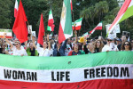 Thousands march for freedom in Iran - 10 Dec 2022