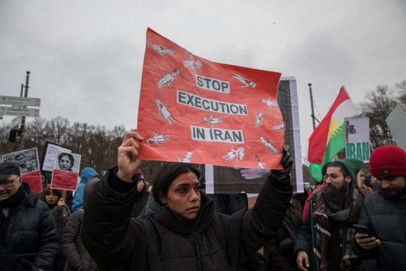 Protests against the Iranian Regime and Executions, Berlin, Berlin, Germany - 10 Dec 2022