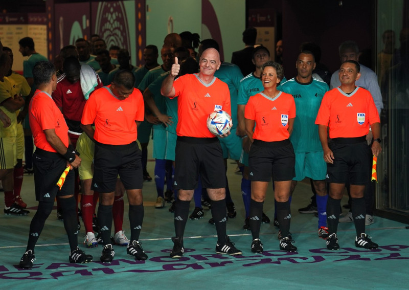 Workers and FIFA Legends Match - Al Thumama Stadium