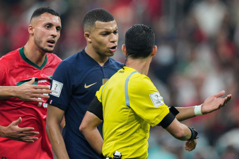 France v Morocco, FIFA World Cup 2022, Semi Final, Football, Al Bayt Stadium, Al Khor, Qatar - 14 Dec 2022