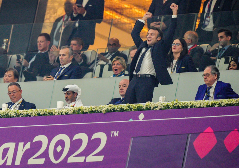 France v Morocco, FIFA World Cup 2022, Semi Final, Football, Al Bayt Stadium, Al Khor, Qatar - 14 Dec 2022