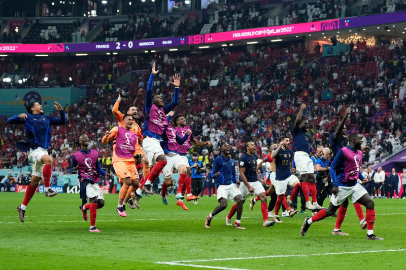 France v Morocco: Semi Final - FIFA World Cup Qatar 2022, Al Khor - 14 Dec 2022