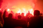 People celebrating Croatia bronze medal at FIFA World Cup, Zagreb, Croatia - 17 Dec 2022