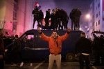 People celebrating Croatia bronze medal at FIFA World Cup, Zagreb, Croatia - 17 Dec 2022