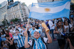 Argentine fans celebrate in Buenos Aires - 18 Dec 2022
