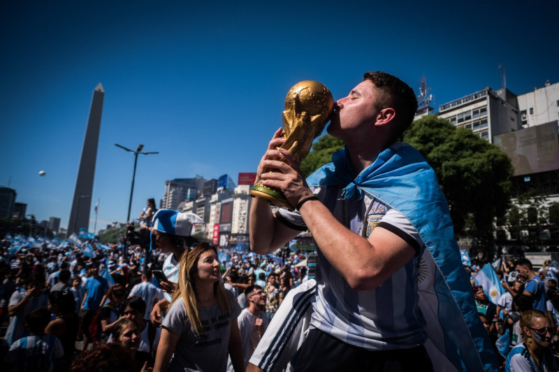 Argentina Wins the FIFA World Cup in Buenos Aires, Argentina - 18 Dec 2022