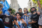 Buenos Aires celebrate winning the soccer FIFA World Cup Qatar 2022