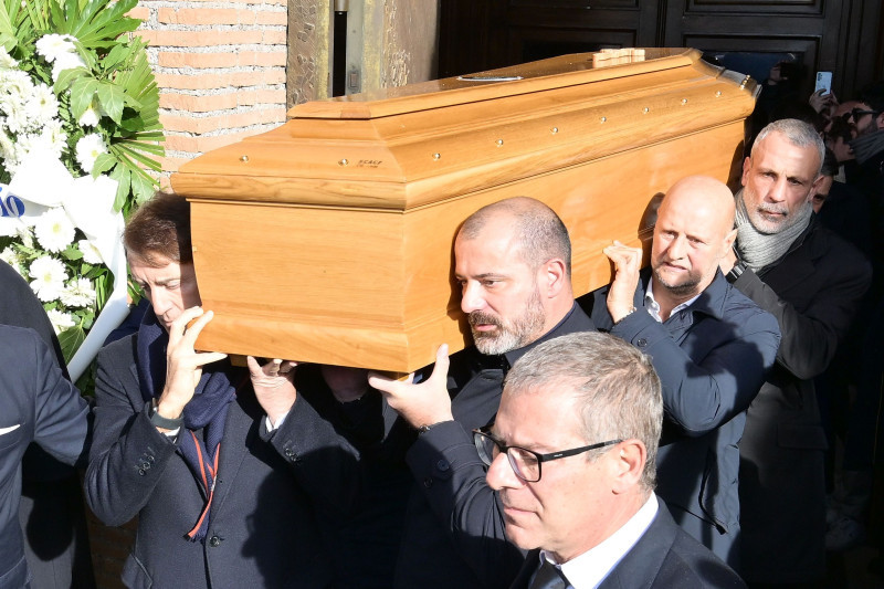 Sinisa Mihajlovic's funeral in Rome, Italy - 19 Dec 2022
