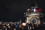 French Football Team Fans Greet The Players On The Place De La Concorde In Paris, France - 19 Dec 2022