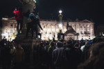 French Football Team Fans Greet The Players On The Place De La Concorde In Paris, France - 19 Dec 2022