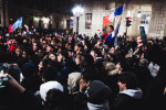 French Football Team Fans Greet The Players On The Place De La Concorde In Paris, France - 19 Dec 2022