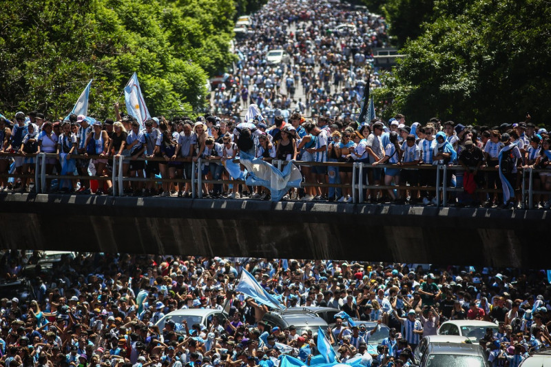 Argentina World Champion Celebrations in Buenos Aires - 20 Dec 2022