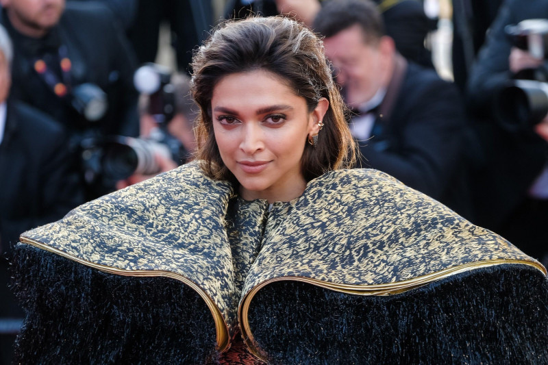 Cannes, France. 25th May, 2022. Cannes, France, Wednesday, May. 25, 2022 - Deepika Padukone seen at the Elvis red carpet during the 75th Cannes Film Festival at Palais des Festivals et des Congrs de Cannes . Picture by Credit: Julie Edwards/Alamy Live New