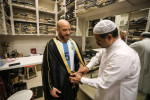 Football fans buy "Bisht" the traditional Arab cloak at a market in Doha, Qatar, Doha, Qatar - 21 Dec 2022