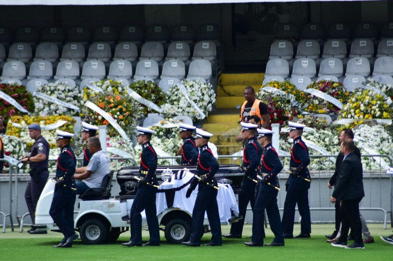 Funeral procession for Pelé begins in Santos, Brazil