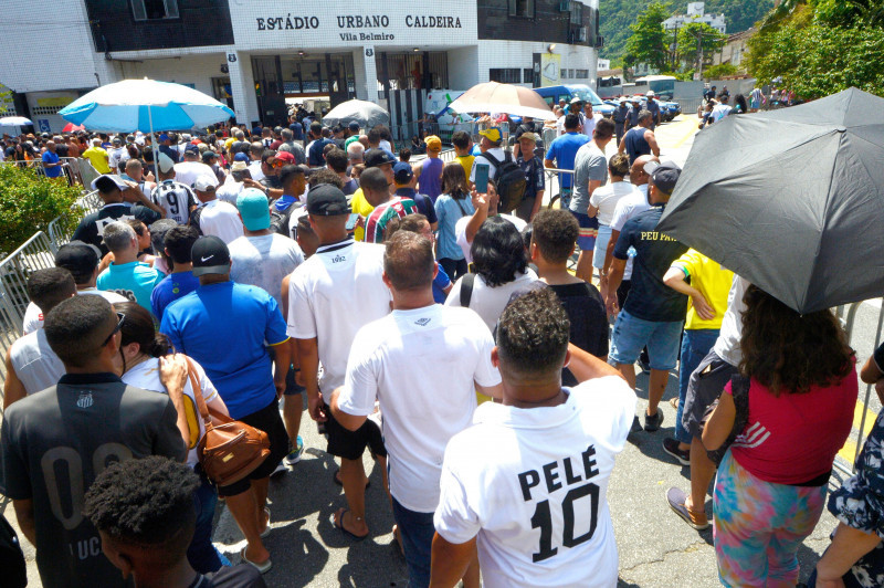Funeral of Pele, Santos, Sao Paulo, Brazil - 02 Jan 2023