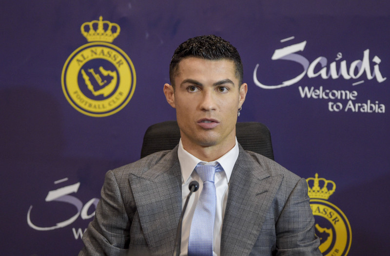 Mrsool Park Stadium in the Saudi capital Riyadh on January 3, 2023 Portuguese forward Cristiano Ronaldo is officially un