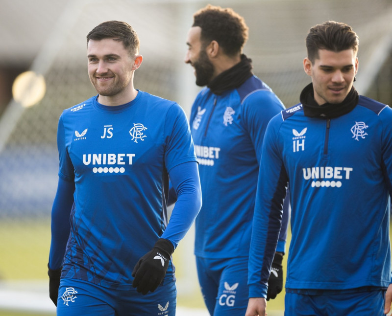 Rangers training and press conference, The Rangers Training Centre, Glasgow, UK - 06 Jan 2023