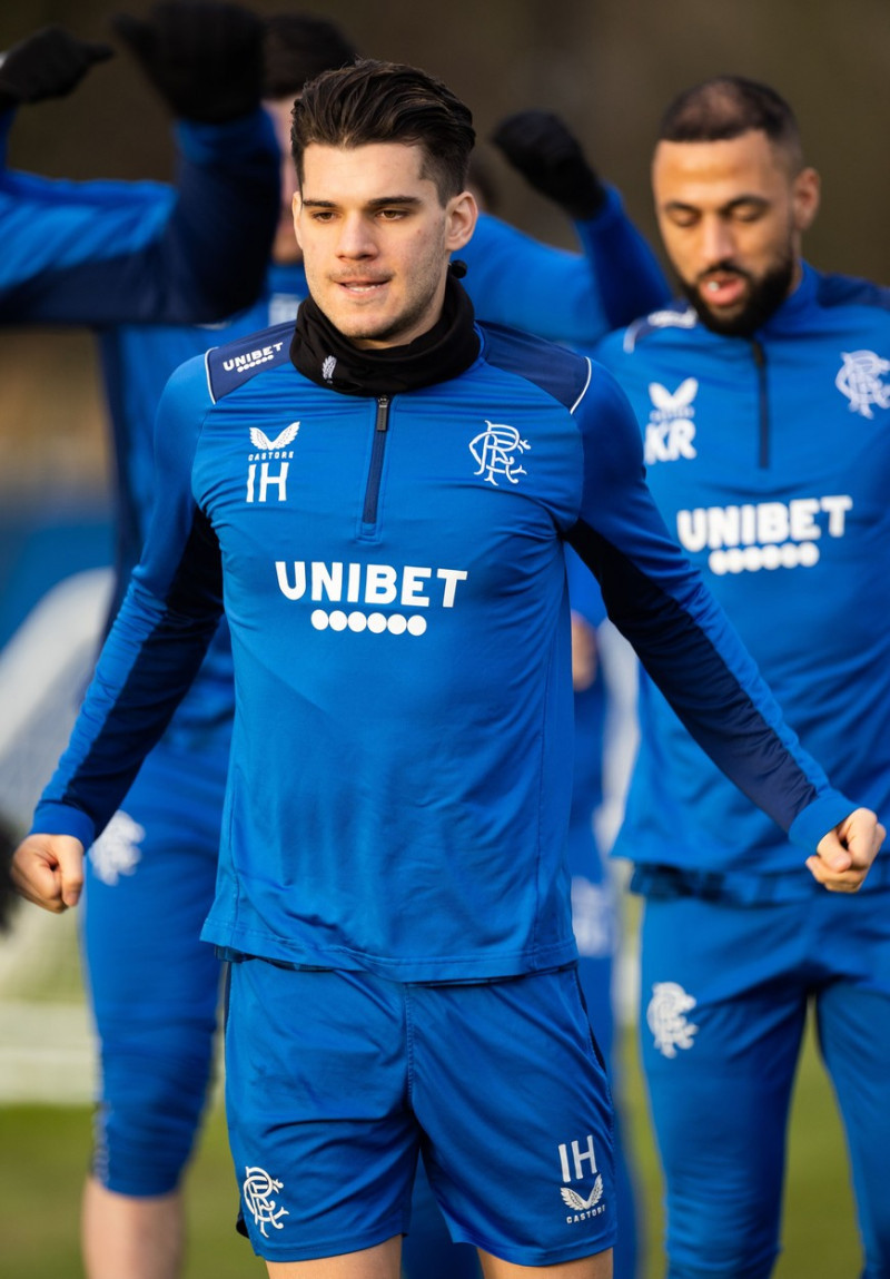 Rangers training and press conference, The Rangers Training Centre, Glasgow, UK - 06 Jan 2023