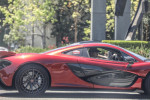 *EXCLUSIVE* Brooklyn Beckham takes his $3.4M. McLaren P1 out for a spin