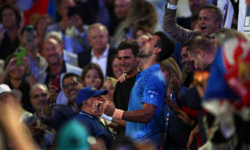 Novak Djokovic nu s-a putut abține! Cum a fost surprins după ce a câștigat Australian Open 2023