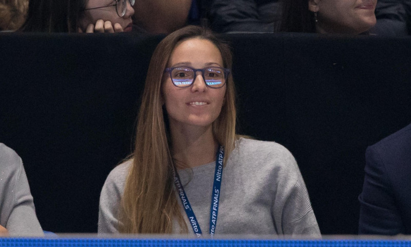 London, UK. 14th Nov 2018. Jelena Dokovic (wife of Novak Djokovic) during day four the second round robin match at the Nitto ATP Finals London at the O2, London, England on 14 November 2018. Photo by Andy Rowland. Credit: Andrew Rowland/Alamy Live News