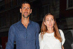 *EXCLUSIVE* *WEB MUST CALL FOR PRICING* Novak and Elena Djokovic and Tom Cruise spotted leaving dinner at NovokovPICTURES TAKEN ON: 06/07/22 - ** WEB MUST CALL FOR PRICING **