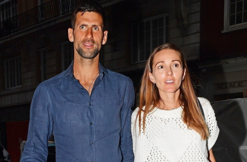 *EXCLUSIVE* *WEB MUST CALL FOR PRICING* Novak and Elena Djokovic and Tom Cruise spotted leaving dinner at NovokovPICTURES TAKEN ON: 06/07/22 - ** WEB MUST CALL FOR PRICING **