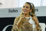 Pregnant Blake Lively Attends Forbes Power Women's Summit