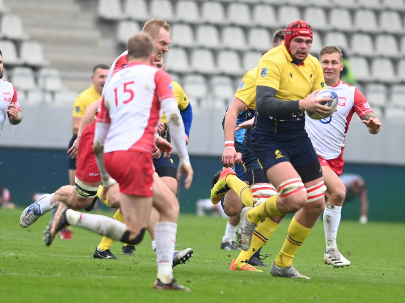 RUGBY:ROMANIA-POLONIA, RUGBY EUROPE CHAMPIONSHIP (4.02.2023)