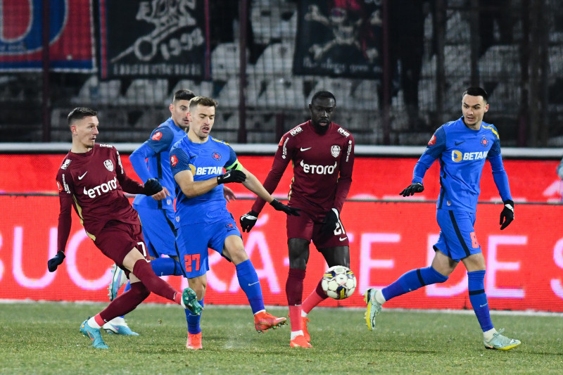 FOTBAL:CFR CLUJ-FCSB, SUPERLIGA SUPERBET (05.02.2023)