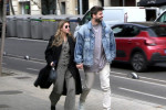 Gerard Piqué and Clara Chía stroll hand in hand through the streets of Barcelona