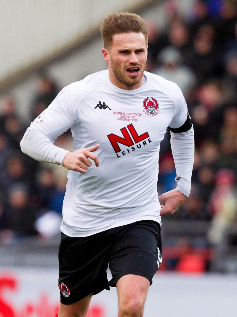 File photo dated 9-02-2020 of Clyde's David Goodwillie. Cinch Scottish League One side Clyde have announced the loan signing of former Scotland striker David Goodwillie from Raith until the end of the season. Issue date: Tuesday March 1, 2022.