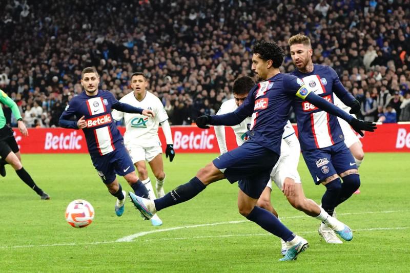 FOOTBALL : Olympique de Marseille vs PSG - Coupe de France - 8ème de finale - Marseille - 08/02/2023