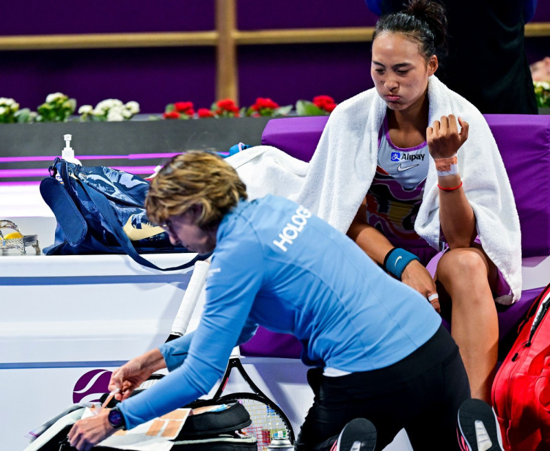 WTA Qatar TotalEnergies Open 2023, Doha - 14 Feb 2023