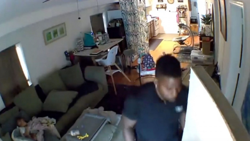 *WARNING - DISTRESSING CONTENT* NFL star Zac Stacy caught on camera allegedly attacking his ex