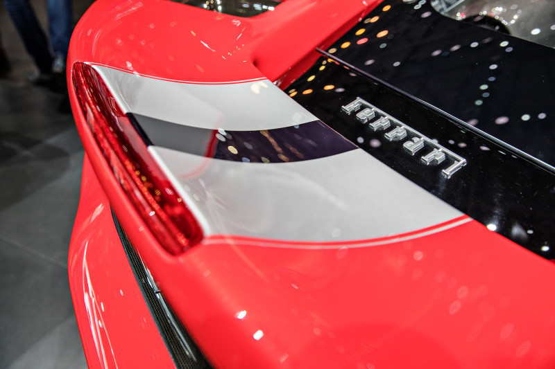 Ferrari 488 Pista, auto, automobil, supersport, V8