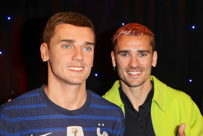 French Professional Footballer Antoine Giezmann Unveils His Wax Figure At The Musee Grevin, Paris, France - 06 Mar 2023
