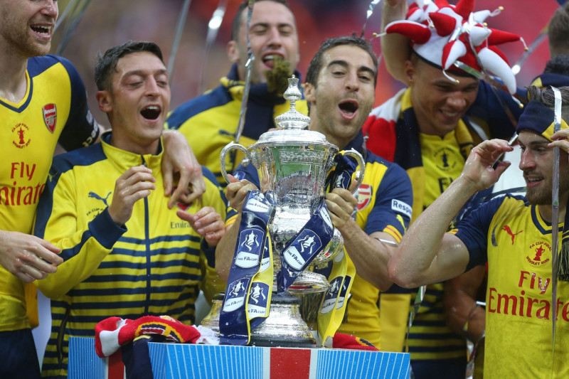 Arsenal v Aston Villa, FA Cup Final 2015, Wembley Stadium,London,Britain