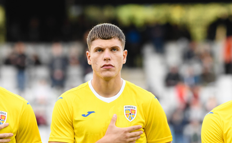 International Friendly, Länderspiel, Nationalmannschaft Romania U21, U 21 V. Netherlands U21 Andrei Coubis in action du