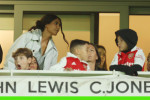 Arsenal v Sporting Lisbon Kim Kardashian