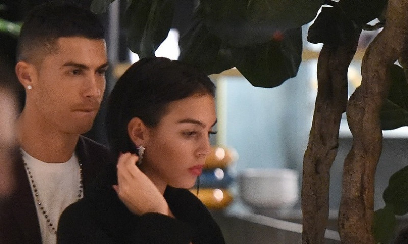 Cristiano Ronaldo and his girlfriend Georgina Rodriguez enjoy a evening at Zela restaurant in Covent Garden. Ronaldo is one of the financial backers of the venue, and seemed keen to check the place out, spending almost 4 hours inside.