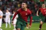 Portugal, Lisboa, 23.MĂ¤rz 2023 EURO 2024 Qualifikation Group J Portugal - Lichtenstein v.l., Cristiano Ronaldo (Portugal