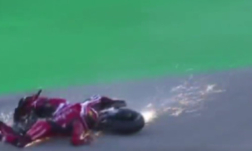 Moment ”horror” în Portugalia: a pierdut controlul și a fost lovit de motocicletă! Starea actuală a victimei