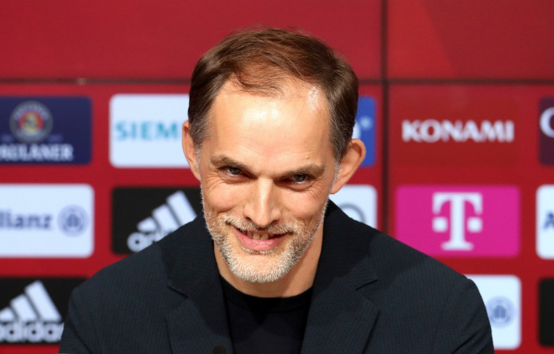 firo : 03/25/2023, football, soccer, 1st league, 1st Bundesliga, season 2022/2023, FC Bayern presents Thomas Tuchel as the new head coach,