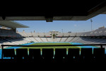 Interior of the Olympic Stadium, Barcelona, Spain