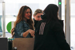 Shakira seen with her 2 sons heading to Barcelona airport with all her belongings after quitting for a new life in Miami
