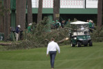 Second Round Masters Golf Tournament in Augusta