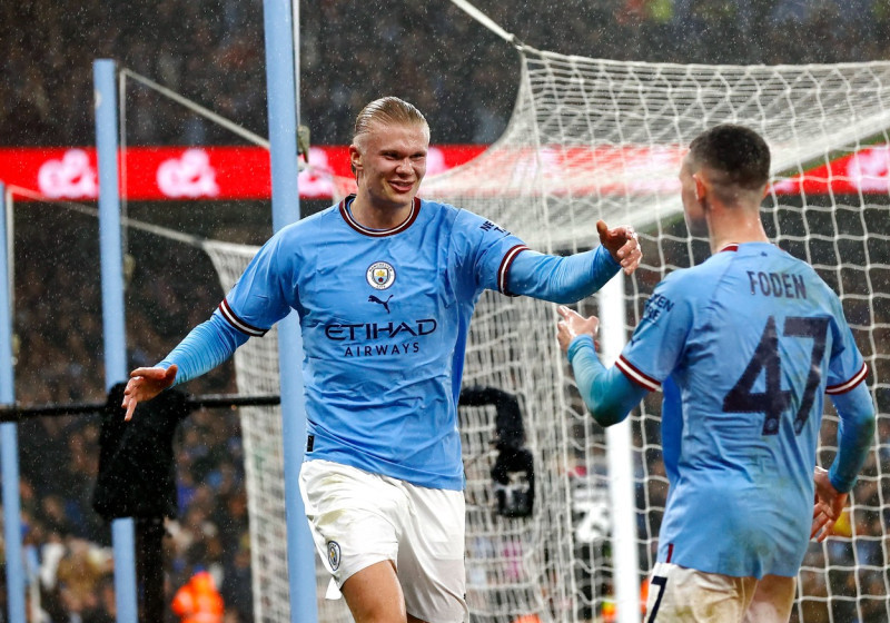 Football - 2022 / 2023 Emirates FA Cup - Round Six - Manchester City vs Burnley - Etihad Stadium - Saturday 18th March 2