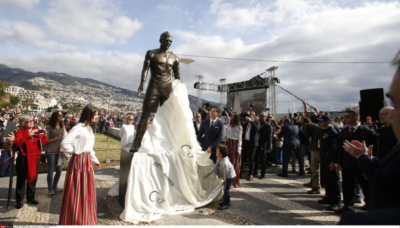 Portugal Ronaldo statue unveiled in hometown
